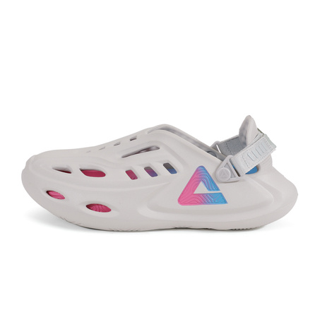 Peak Tour Lightweight Slip-Resistant Breathable Taichi Clog Shoes Men's Pink-Blue Gradient