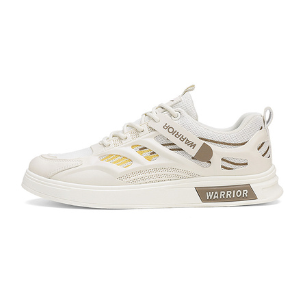 Warrior Trendy Versatile Fashion Simple Comfortable Wear-Resistant Lightweight Breathable Low-Top Skate Shoes Men's