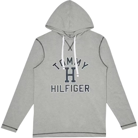 Tommy Hilfiger Solid Hooded Long Sleeve Sweatshirt Men's