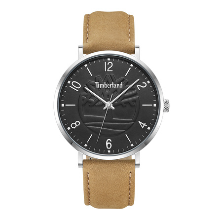 Timberland RIPTON Collection Wrist Watch Quartz Movement Stainless Steel Watchband 42mm Black Dial Men's Watches