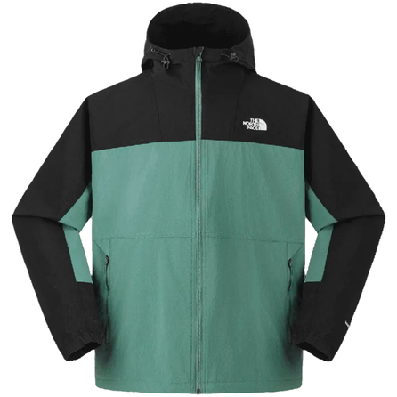 THE NORTH FACE Urban Exploration Loose Windproof Bat Sleeve Windbreaker Jacket Men's Duck Green