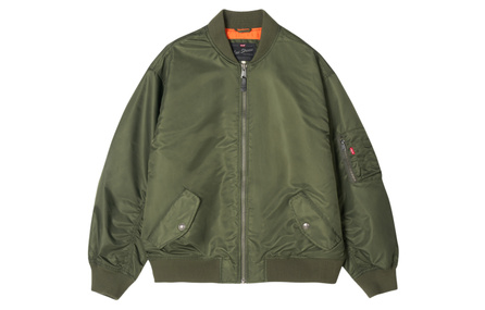 Levi's Military Green Retro Loose Comfortable Warm Fashion Trendy Pilot Padded Jacket Coat Unisex