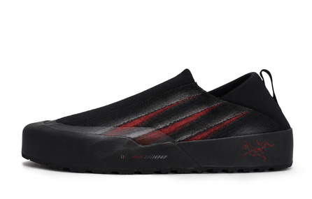 [Custom Sneakers] Arcteryx KRAGG 811 Made Grey Grinding Red Claw Color Block Dark Black Functional Street Personality Comfortable Low-Top Casual Shoes Men's Black Red