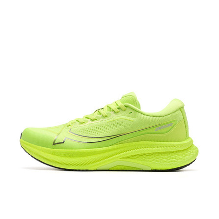 Xtep 2000 Kilometers PLUS Fashion Versatile Shock-Absorbent Wear-Resistant Rebound Low-Top Training Sprint Running Shoes Men's Electric Pink Green