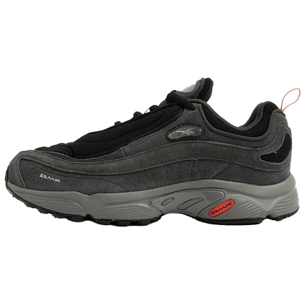 Reebok Daytona DMX Retro Classic Y2K Millennium Style Cushioning Splicing Running Shoes Low-Top Casual Shoes Unisex Grey Black