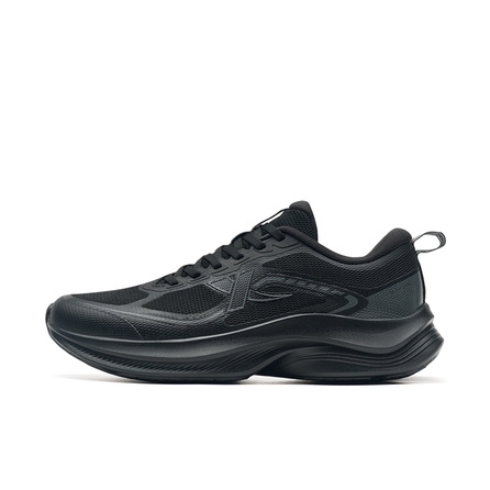 Xtep Light Feather Series Comfortable Simple Rebound Lightweight Low-Top Casual Sprint City Commute Running Shoes Men's Black