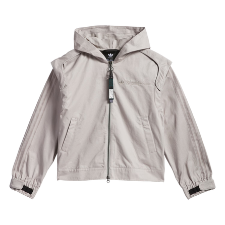 adidas originals x Bad Bunny x Mercedes-AMG PETRONAS F1 Collaboration Hooded Sport Casual Jacket Unisex