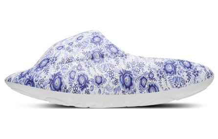 VESSEL Slip Resistant Abrasion Resistant Slide Slippers Unisex Blue White