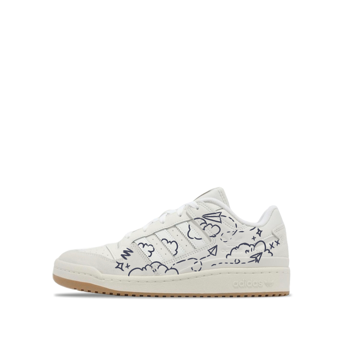 adidas Originals Custom Sneakers FORUM Couple Niche Gift Lovers High-End Outdoor Casual Trendy Style Wrapping Slip-Resistant Wear-Resistant Low-Top Skate Shoes Unisex