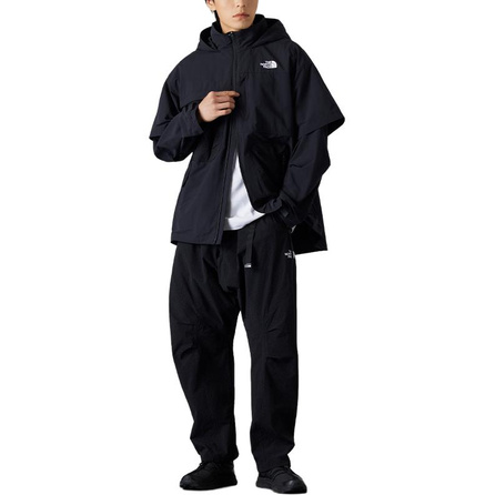 THE NORTH FACE Urban Exploration Multi-Pocket Workwear Hooded Loose Fit Waterproof Windproof Jacket Men's Black