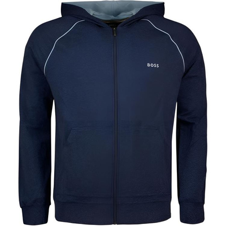 HUGO BOSS Long Sleeve Letter Striped Hooded Jacket Coat Men's