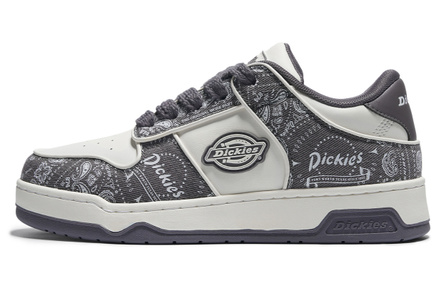Dickies Trendy Retro Low-Top Sneakers Men's Black White