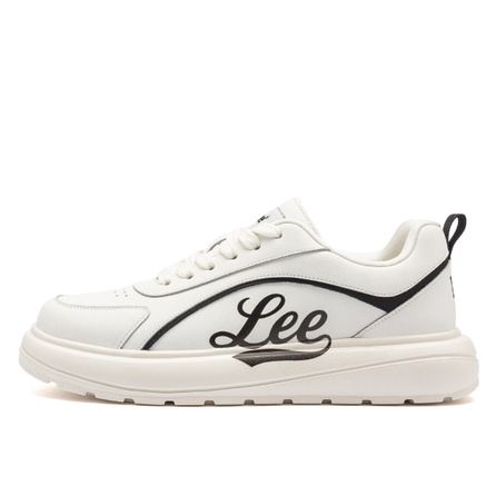 Lee Split Leather Fashion Trendy Minimalist Versatile Thick Sole Commute Niche Design Comfortable Casual Height-Boosting Lightweight Breathable Low-Top Sneakers Men's
