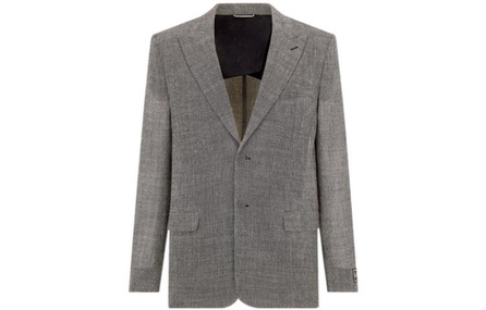 DIOR Business Suits Coats Men's Gray