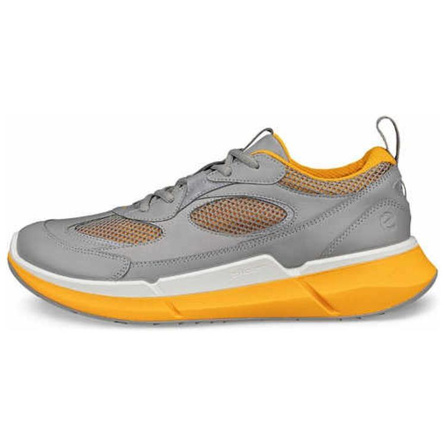 Ecco Walk 2.2 Comfort Versatile Low-Top Casual Shoes Men's Gray/Orange