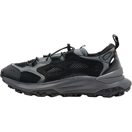 Timberland Motion Access Fabric Synthetic Leather Full-Grain Leather Versatile Comfortable Wear-Resistant Platform Low-Top Hiking Shoes Men's Gray Black