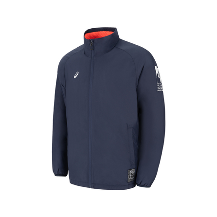 ASICS Sportstyle Logo Water-Resistant Windproof Long Sleeve Jacket Men's