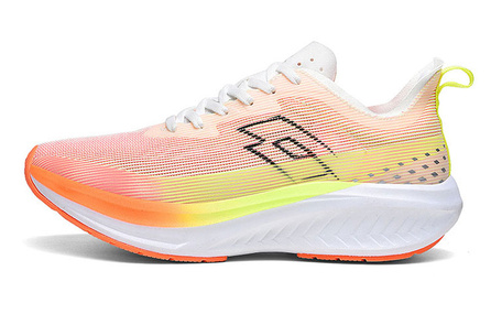 LOTTO Frozen PRO Wear-Resistant Low-Top Running Shoes Men's Fluorescent Red 50th Anniversary Edition