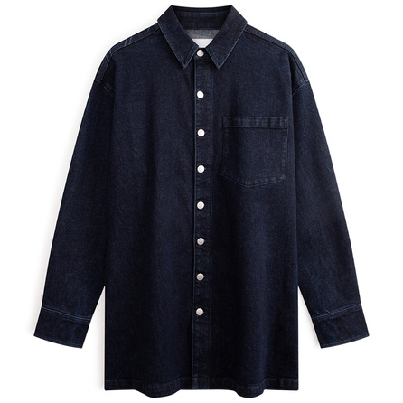 CALVIN KLEIN Denim Jacket Men's Denim Dark Blue