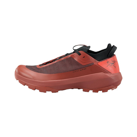 Arcteryx Vertex Alpine Men's Deep Burgundy Polyester Soft Comfortable Durable Low-Top Hiking Shoes