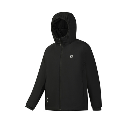 FILA Fitness Simple Sport Training Casual Comfortable Hooded Warm Loose Padded Jacket Men's