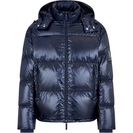 ARMANI EXCHANGE Puffer Jackets Men Blue