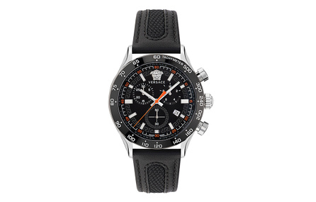 VERSACE Hellenyium Series Wrist Watch Quartz Movement Black Dial Men's Watches VE2U00122