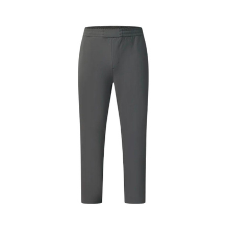 FILA A.P. Lace-Up Solid Color Fleece-Lined Warm Knit Sport Pants Men's