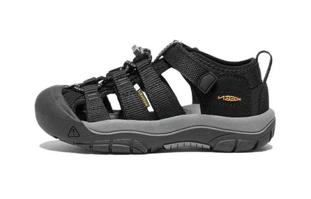 KEEN Newport H2 Anti Slip Wear Resistant Low Top Children's Sandals Black Pre school