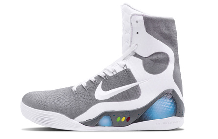 Nike Kobe 9 Basketball Shoes Unisex High-Top Gray