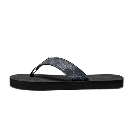 Nanjiren Retro Minimalist Fashion Comfort Versatile Soft Sole EVA Anti-Wear Anti-Slip Flip Flops Men's