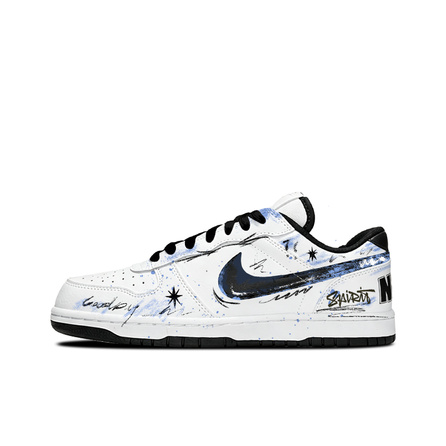 Custom Sneakers Nike Big Interstellar Trendy Boyfriend AJ Friction Sound 2026 Autumn Casual Shoes Wear-Resistant Non-Slip Low-Top Skate Shoes Unisex