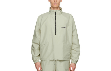 Fear Of God Essentials FW20 Jacket Unisex Gray Green