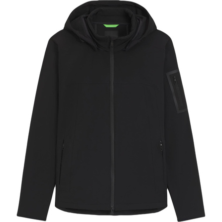 HUGO BOSS FW25 Detachable Hood Softshell Jacket Coat Men's