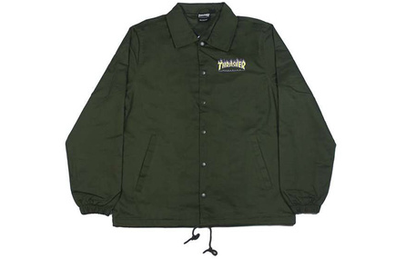 Thrasher Jacket Japan Version Unisex Army Green