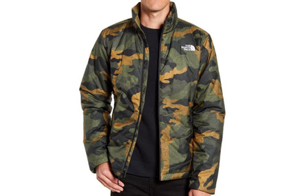 THE NORTH FACE Loose Waterproof Padded Jacket Men's Camouflage