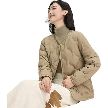SNOW FLYING Comfortable Cut Classic Design Durable Fabric Convenient Pockets Slim Fit Lightweight Warm Down Jacket Unisex