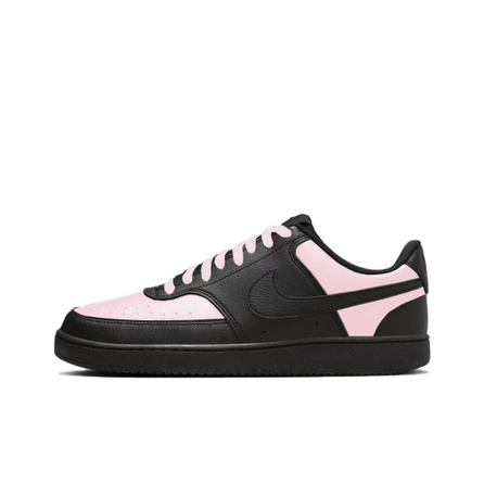 [Custom Sneakers] Nike Dunk Cool Edgy Sweet Girl Black Pink Color-Block Trendy Casual Four-Season Versatile Commute Outing Back to School Preppy Style Wear-Resistant Low-Top Skate Shoes Unisex
