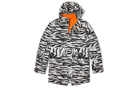 Timberland Year Of The Tiger Collection Windbreaker Jackets Unisex Tiger Print Camouflage