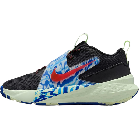 Nike Team Hustle D 12 Comfortable Fit GS Low-Top Basketball Shoes Unisex Black