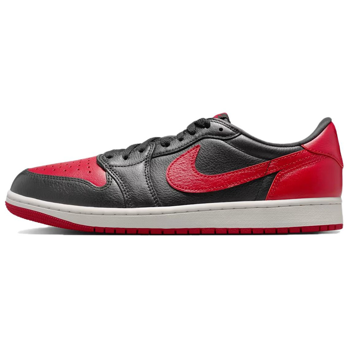 Jordan Air Jordan 1 Retro OG "Banned" Reissue Comfortable Fit Fashion Simple Trendy Classic Versatile Sports Casual Skate Shoes Cushioning Low-Top Retro Basketball Shoes Men's Black Red