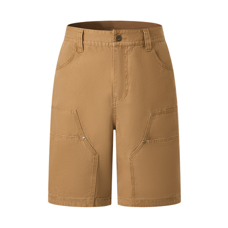 CAT SS26 Vintage Classic Embroidery Work Shorts Men's