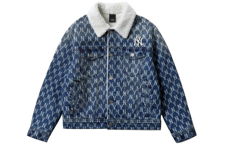 MLB New York Yankees Denim Jackets Unisex Blue