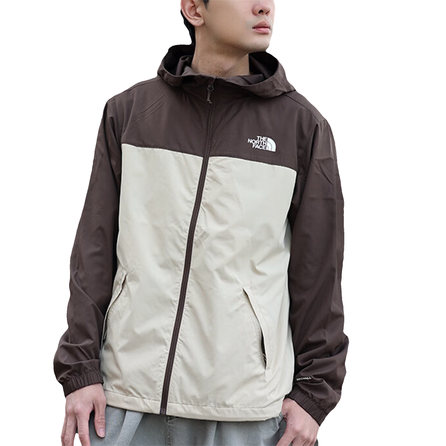 The North Face Outdoor Hooded Zip-Up Lightweight Long Sleeve Breathable Windproof UV Protection Sun Protection Jacket Men's