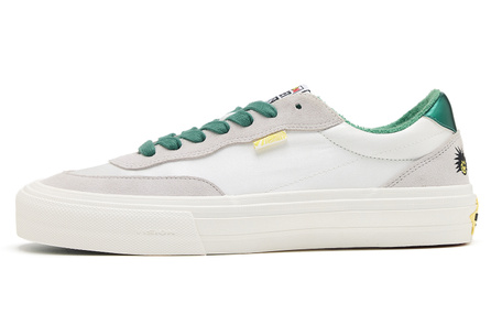 Vision Street Wear Flat Top Christmas Limited Artist Capsule Collection Unisex Low-Top Sneakers White