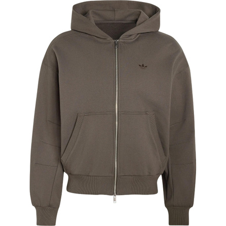 adidas originals ESSENTIALS FULL ZIP Sports Hooded Zip Long Sleeve Jacket Men's