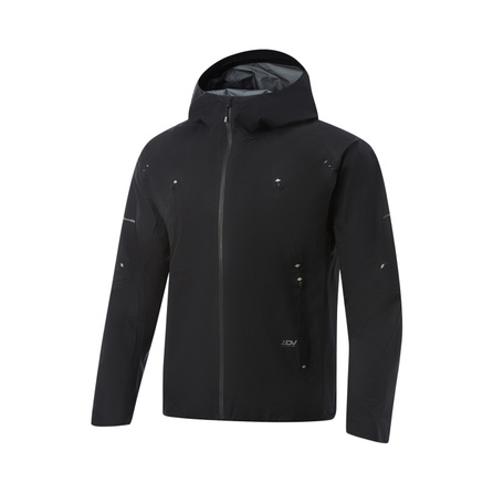 LiNing x NINEPointNINE Collaboration Trail Running ADV Series Sports Fashion Casual Versatile Hooded Letter Print Windproof Breathable Jacket Unisex