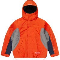 Supreme FW26 WEEK1 AOI GORE-TEX Hooded Jacket Angel Peace Embroidery Detachable Hood Jacket Unisex Оранжевый/Померанцевый