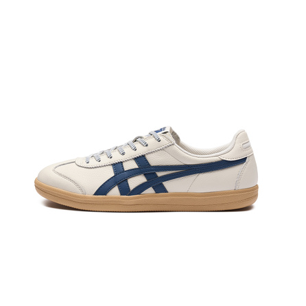Onitsuka Tiger Tokuten Blue Caramel Fashion Versatile Comfort Classic Low-Top German Training Shoes Unisex White
