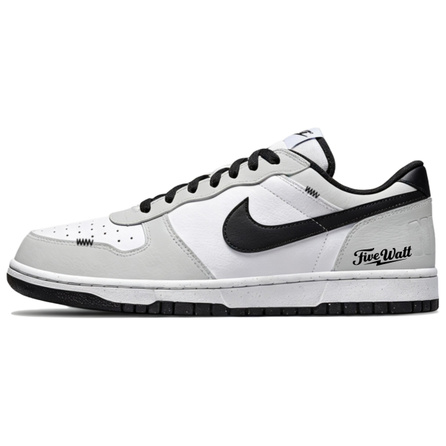 [Custom Sneakers] Nike Dunk Light Mist Small Dior Grey Tone Premium Light Luxury Couple Minimalist Distressed Hand-Painted Trendy Commute Casual Wear-Resistant Non-Slip Low-Top Skate Shoes Men's Grey White